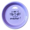 Миска Mr.Kranch керамическая для кошек MEOW! 200 мл сиреневая