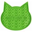 Лизательный коврик Mr.Kranch для медленного поедания силиконовый 12*12 см зеленый на присосках