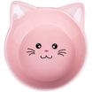 Миска Mr.Kranch керамическая для кошек Мордочка кошки 200 мл розовая СКИДКА 40%