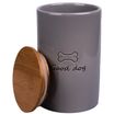 Бокс Mr.Kranch керамический для хранения корма для собак GOOD DOG 850 мл серый СКИДКА 50%