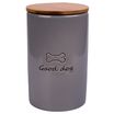 Бокс Mr.Kranch керамический для хранения корма для собак GOOD DOG 850 мл серый СКИДКА 50% — фото 2