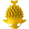 Игрушка Mr.Kranch для собак Рыба-ёрш 12 см желтая с ароматом сливок — фото 4