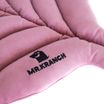 Лежанка Mr.Kranch для собак Листочек большая двусторонняя размер 120х73х6см розовая — фото 2