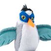 Игрушка Mr.Kranch для кошек Птичка плюшевая с кошачьей мятой 7,5 см серая — фото 2