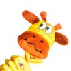 Игрушка Mr.Kranch для собак Жираф с карманами под лакомство 36 см желтая — фото 2