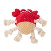 Игрушка Mr.Kranch для собак Краб 22*20 см оранжевая