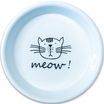 Миска Mr.Kranch керамическая для кошек MEOW! 200 мл белая