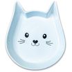 Миска Mr.Kranch керамическая для кошек Мордочка кошки 200 мл белая СКИДКА 40%