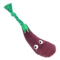 Игрушка Mr.Kranch для собак мелких и миниатюрных пород Баклажан 13х3 см