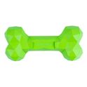 Игрушка Mr.Kranch для собак Кость дентальная Diamond 20 см зелёная с ароматом курицы