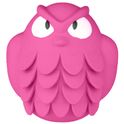 Игрушка Mr.Kranch для собак Сова 13 см розовая с ароматом бекона