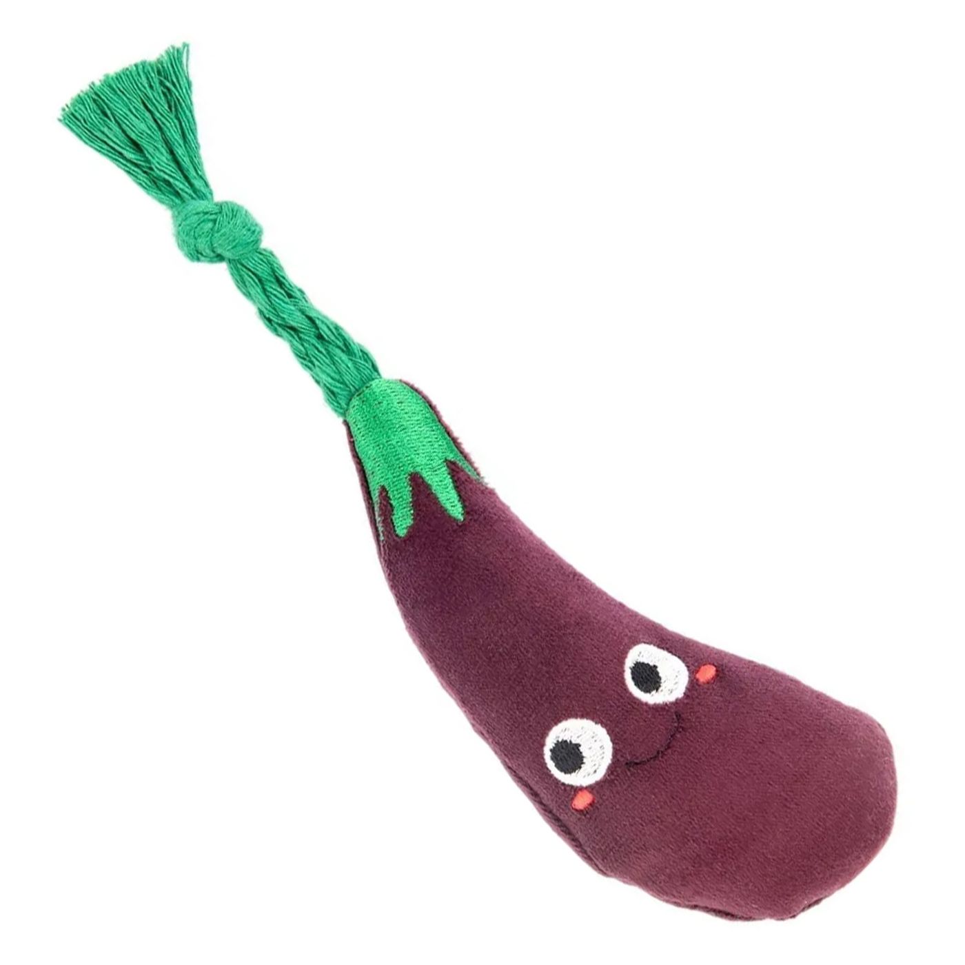 Игрушка Mr.Kranch для собак мелких и миниатюрных пород Баклажан 13х3 см