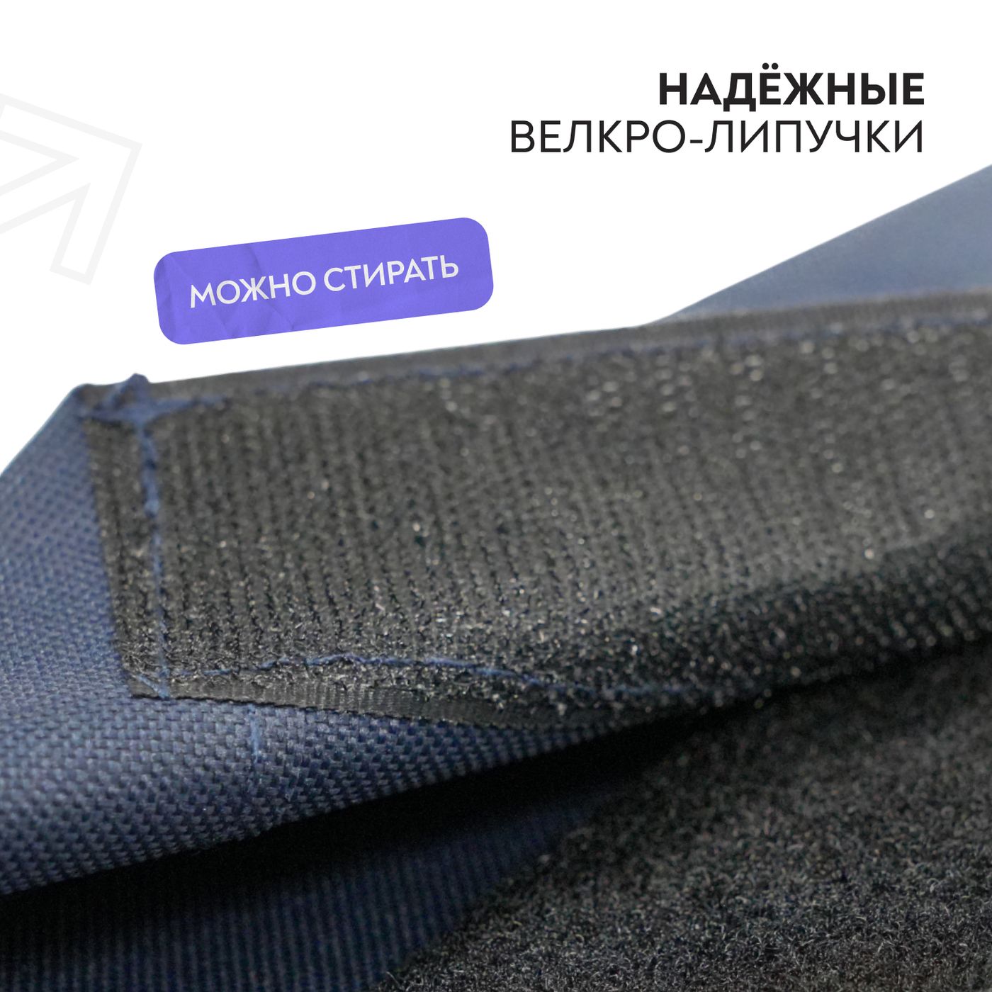 Лежанка-шезлонг каркасная для собак Mr.Kranch Elevated M средняя 81х63х19 см синяя — фото 13