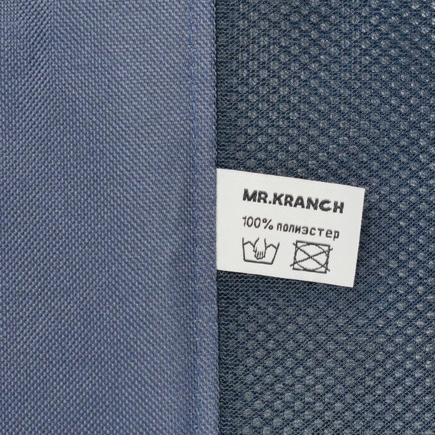 Лежанка-шезлонг каркасная для собак Mr.Kranch Elevated S малая 62х46х19 см синяя — фото 8