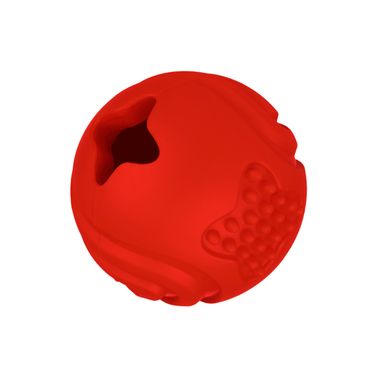 Игрушка Mr.Kranch для собак Мяч 6.5 см красный с ароматом бекона