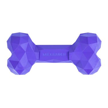 Игрушка Mr.Kranch для собак Кость дентальная Diamond 16,5 см лавандовая с ароматом сливок