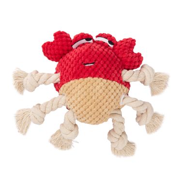 Игрушка Mr.Kranch для собак Краб 22*20 см оранжевая